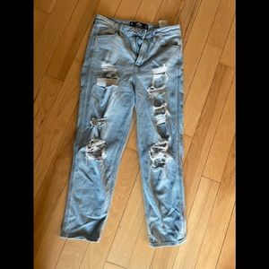 Hollister mom jeans
